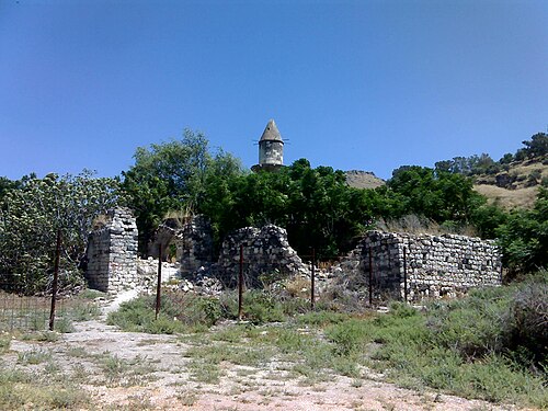 ruins at Hattin