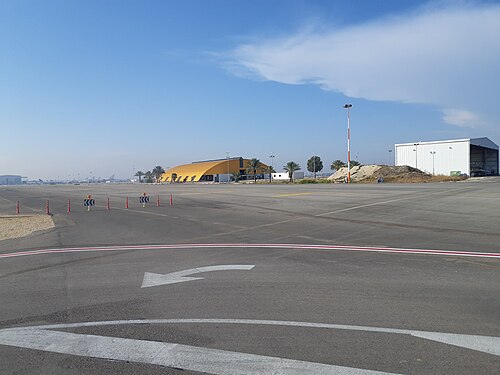 airport building at Khirbet Sabiyeh
