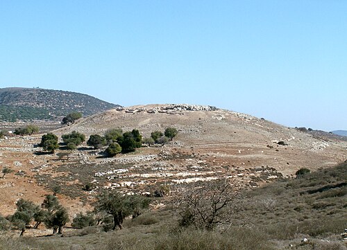 panorama of Khirbet Shifat