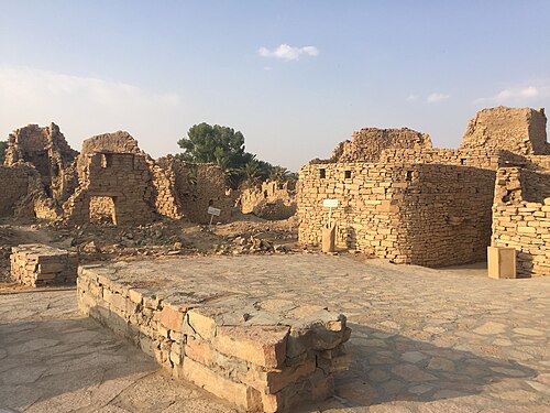 ruins in Dumat al Jandal