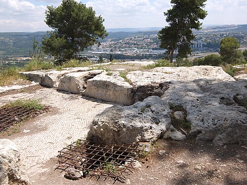 ruins at Tel Tzora