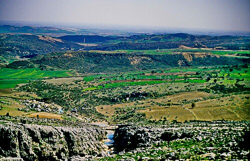 panorama of hills in Cilicia