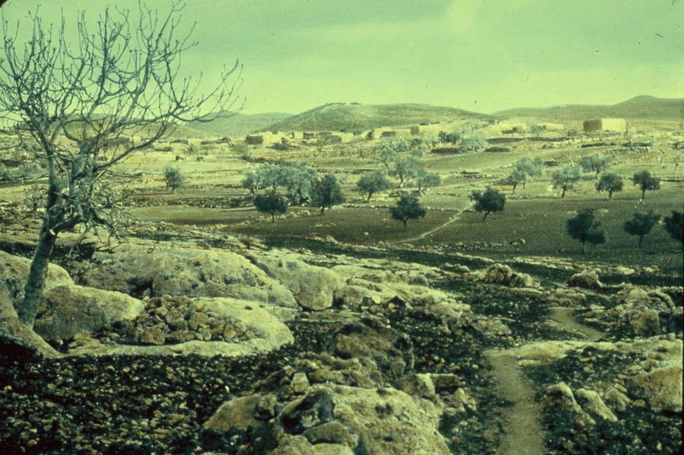 historical panorama of Beit Ur al Tahta