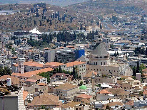 cityscape of Nazareth