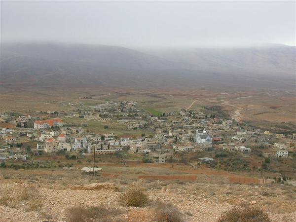 panorama of the Beqaa Valley between Baalbek and Kadesh