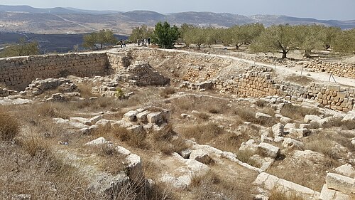 ruins at Samaria
