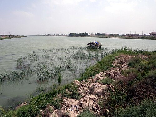 panorama of a river in Sutu
