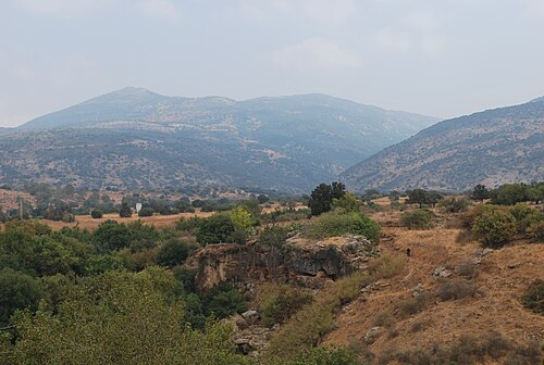 panorama of hills in Ituraea