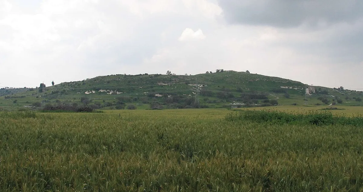 Tell es-Safi, the mound of Philistine Gath
